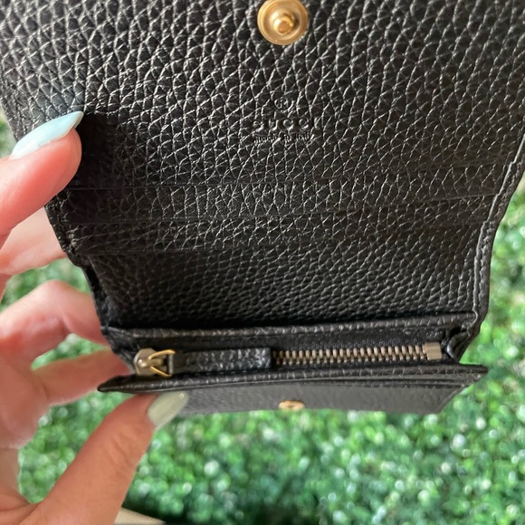 Gucci Tiger Cardholder Compact Wallet Limited Edition Authentic Black - Picture 7 of 8